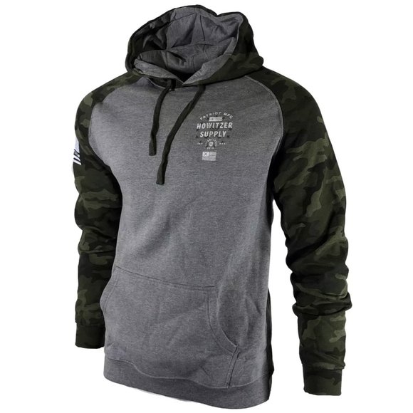 Howitzer Style Women's Hoodie Sweatshirt ARMS Military Grunt - Picture 10 of 15